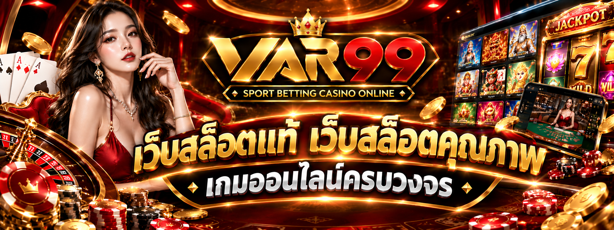 VAR99 เว็บสล็อตคุณภาพ ครบทุกความบันเทิงออนไลน์ในเว็บไซต์เดียว